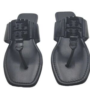 TORY BURCH GEORGIA SANDAL CALF LEATHER SIZE 8 WOMEN US